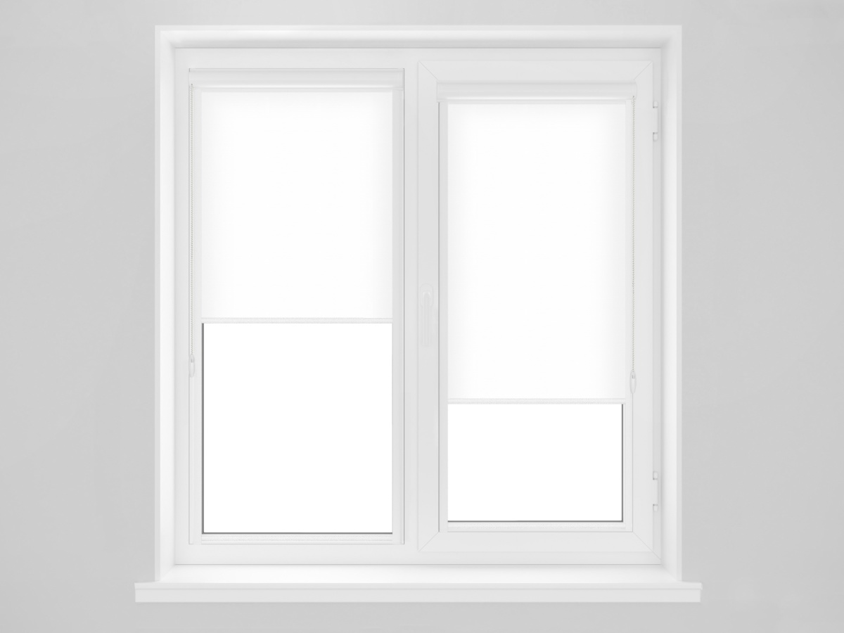 Рулонная штора 7074 на створку окна в коробе с направляющими - изображение 1 - заказать онлайн в салоне штор Benone в Хотьково